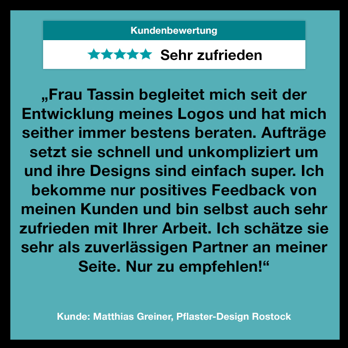 positive Kundenbewertung